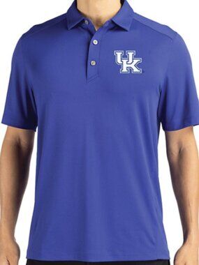 Kentucky Wildcats Cutter & Buck Forge Recycled Four-Way Stretch Mens Polo